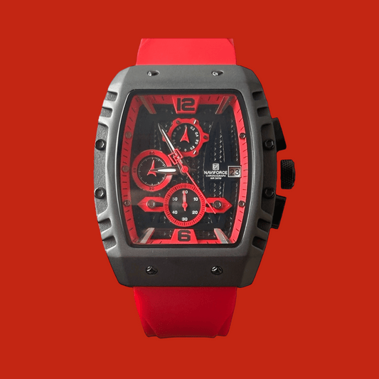 Montre Homme Elite Rouge